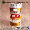 Custom logo printing food packaging plastic roll laminating wrapping film with logo printing